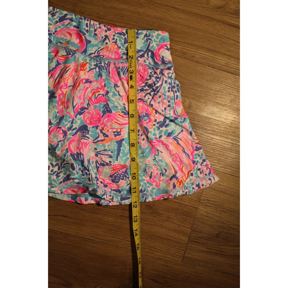 Lilly Pulitzer Luxletic Skort Multicolor Seashell Print Women’s XXS - Picture 4 of 5